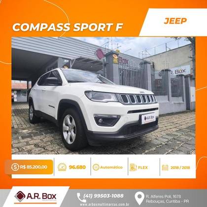 JEEP COMPASS 2.0 16V FLEX SPORT AUTOMÁTICO